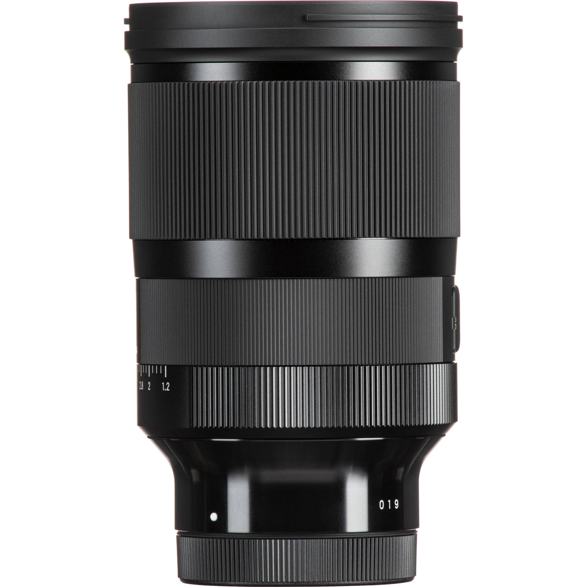 Lente Sigma 35mm f/1.2 DG DN Art - vista trasera