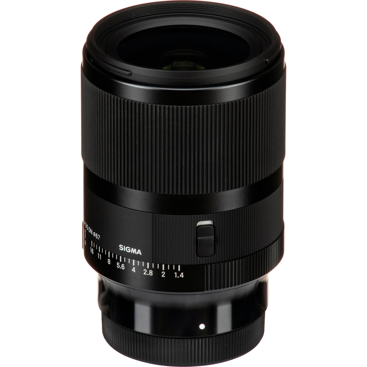 Lente Sigma 35mm f/1.4 DG DN Art - vista lateral