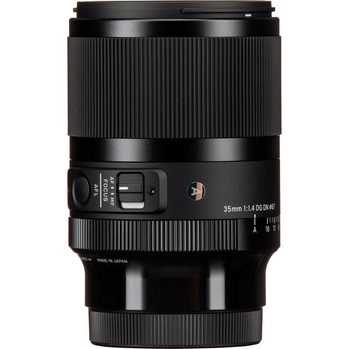 Lente Sigma 35mm f/1.4 DG DN Art - contenido de la caja
