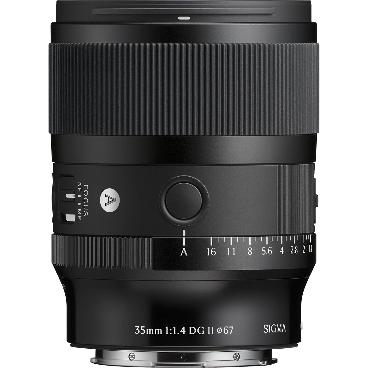 Lente Sigma 35mm f/1.4 DG II Art - vista frontal