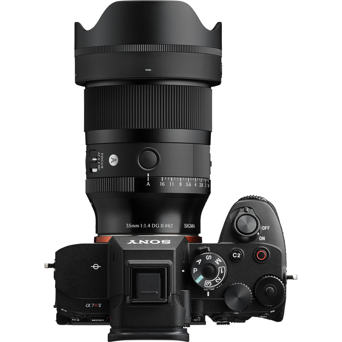 Lente Sigma 35mm f/1.4 DG II Art - vista frontal