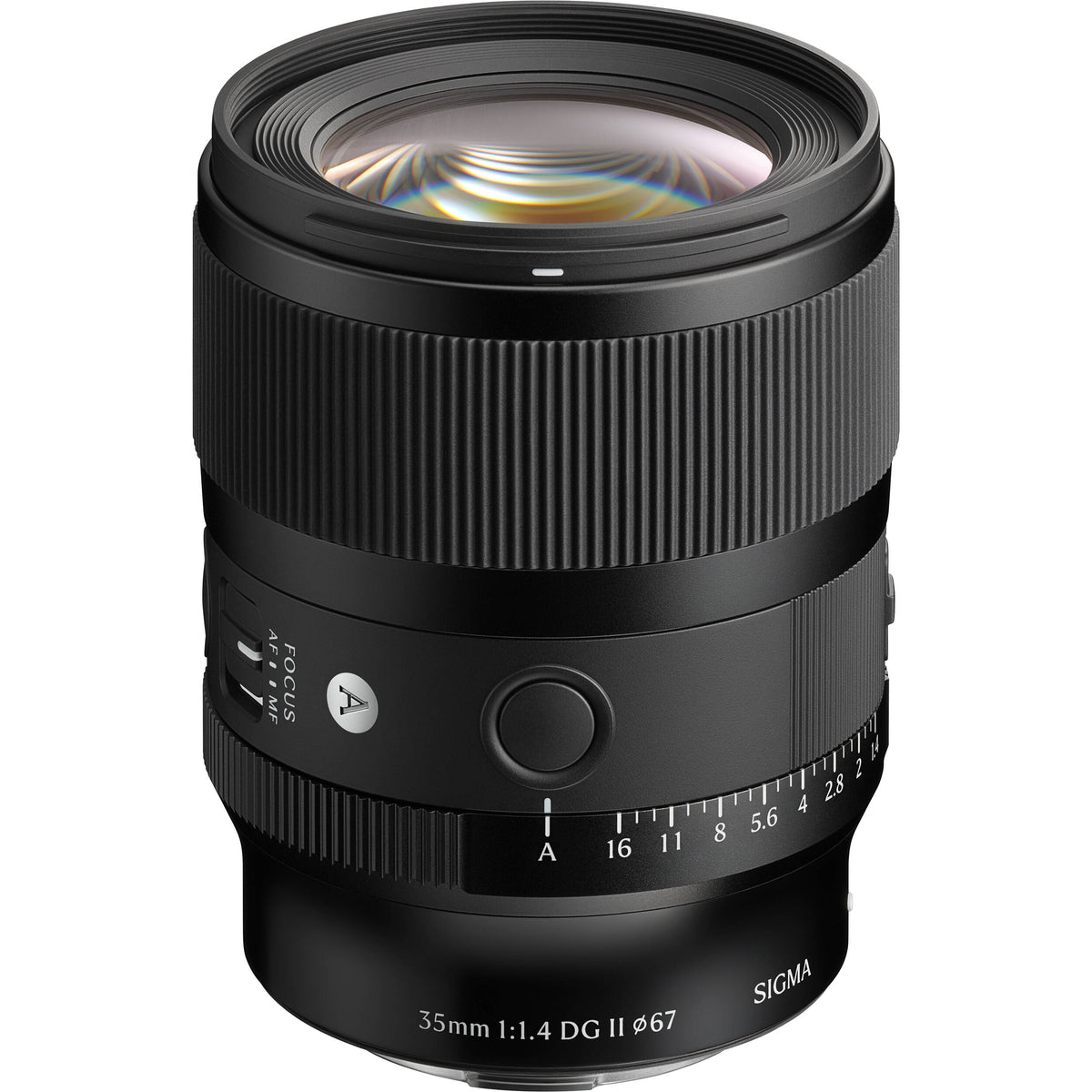 Lente Sigma 35mm f/1.4 DG II Art - vista trasera