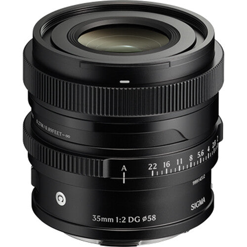Lente Sigma 35mm f/2 DG DN Contemporary I Series Negro (Montura Sony E)
