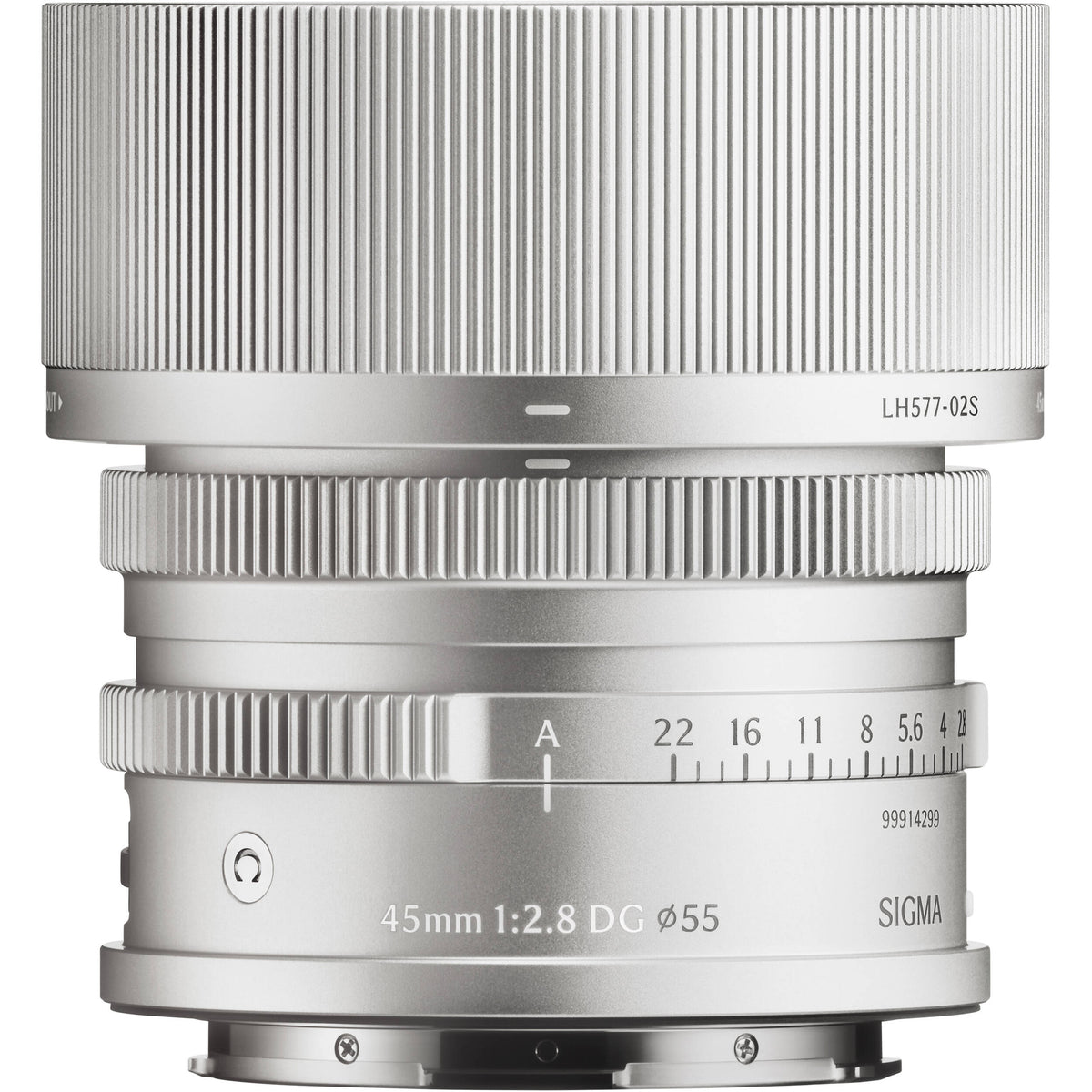 Lente Sigma 45mm f/2.8 DG Contemporary - vista principal