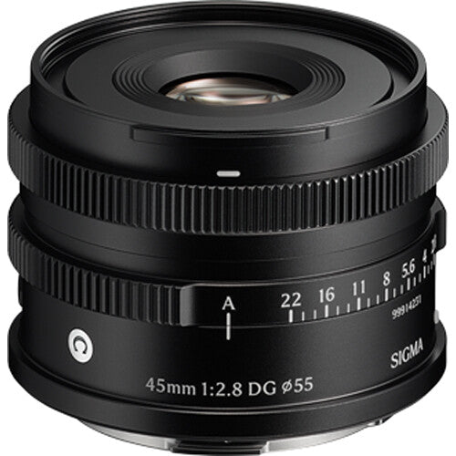Lente Sigma 45mm f/2.8 DG Contemporary (Negro) - vista trasera