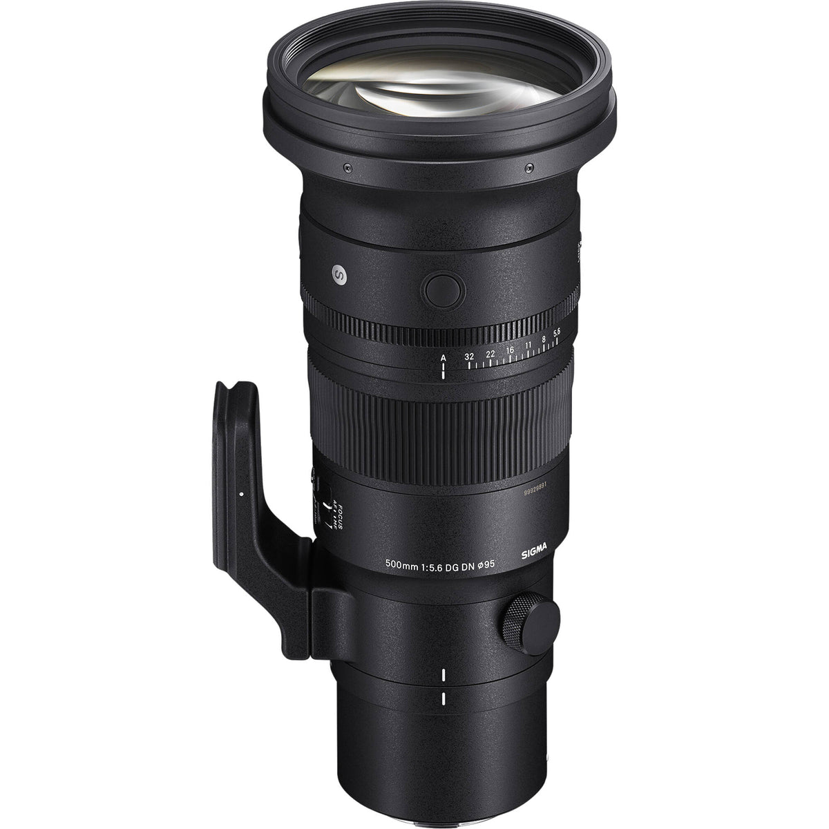 Lente Sigma 500mm f/5.6 DG DN OS Sports - vista trasera