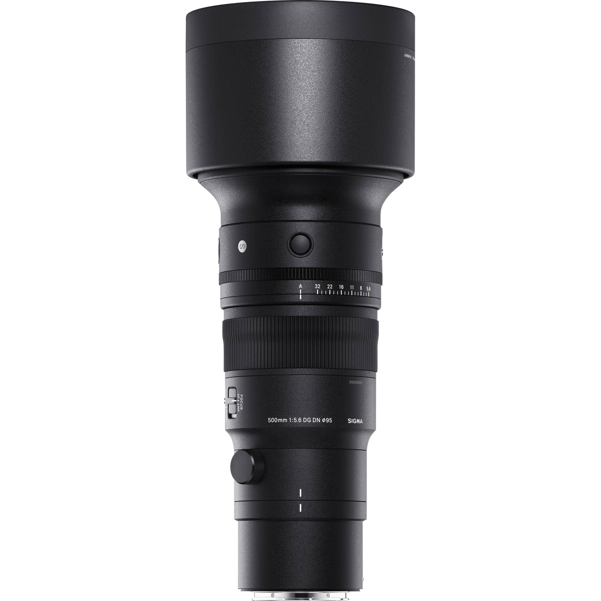 Lente Sigma 500mm f/5.6 DG DN OS Sports - puertos y conexiones