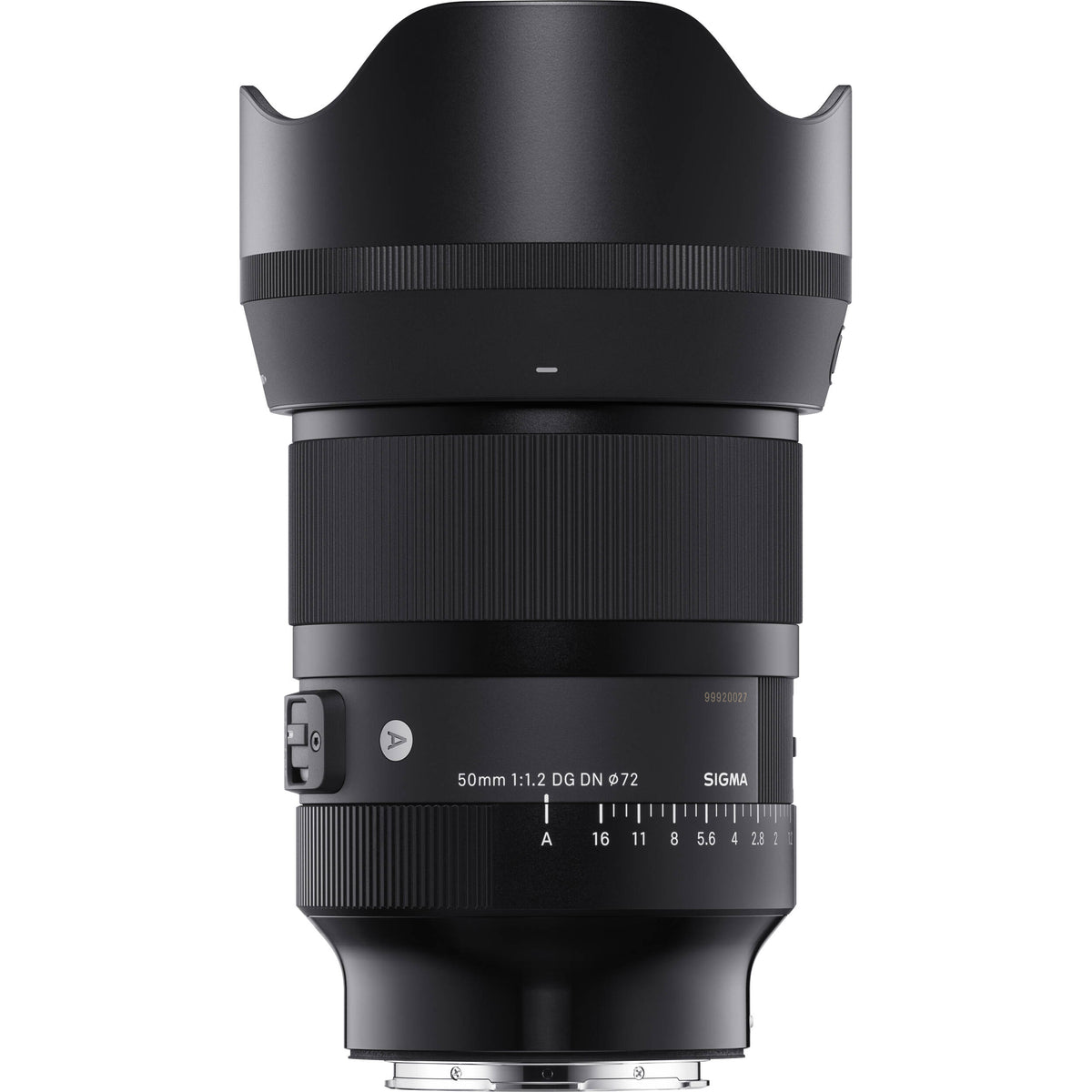 Lente Sigma 50mm f/1.2 DG DN Art - vista frontal