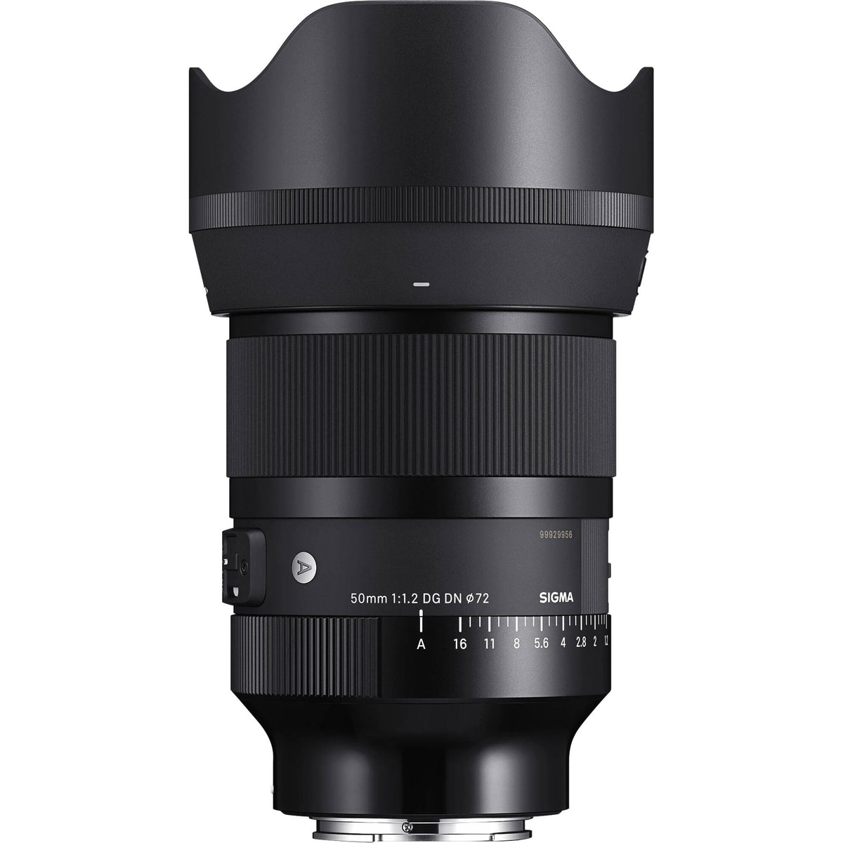 Lente Sigma 50mm f/1.2 DG DN Art - vista frontal