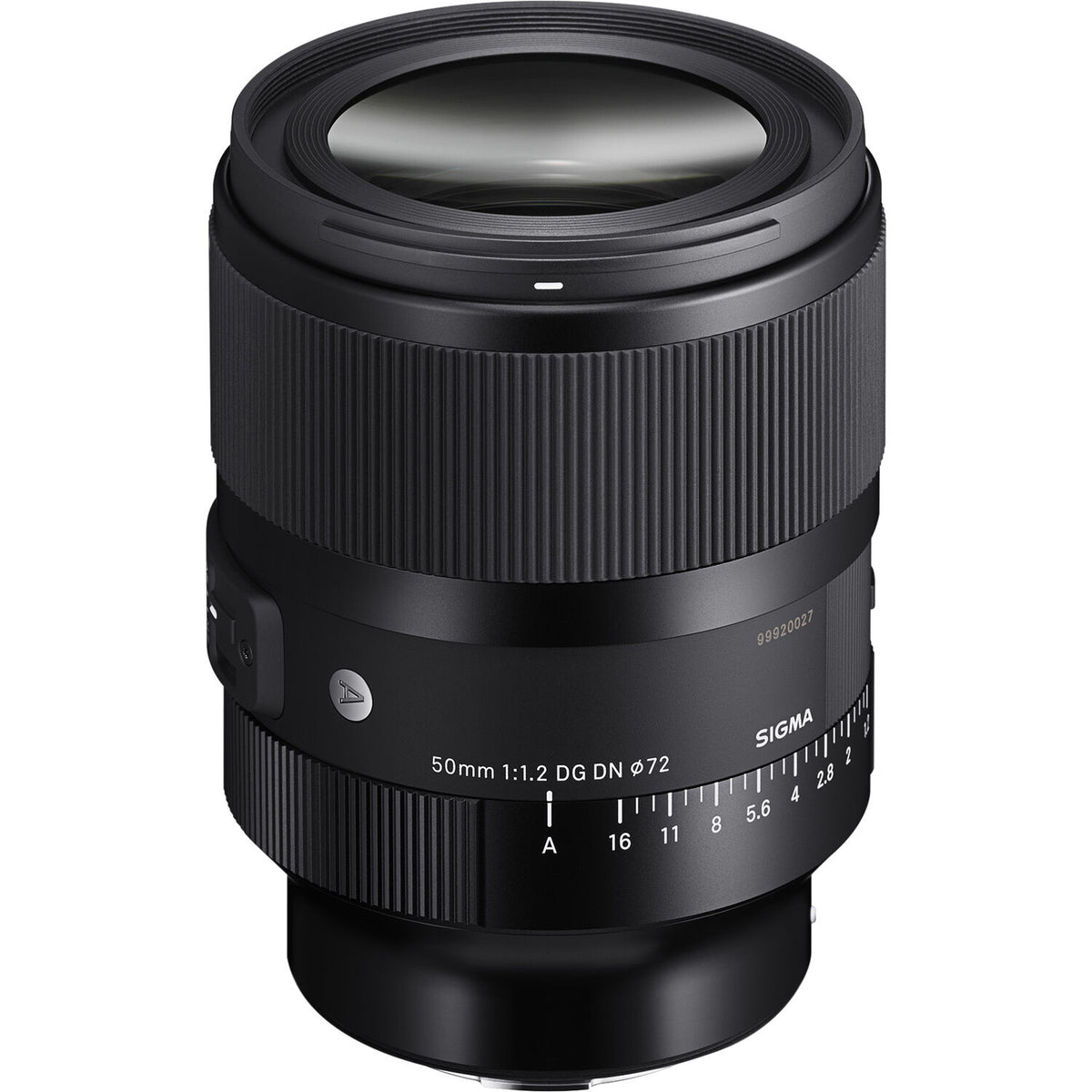 Lente Sigma 50mm f/1.2 DG DN Art - vista trasera