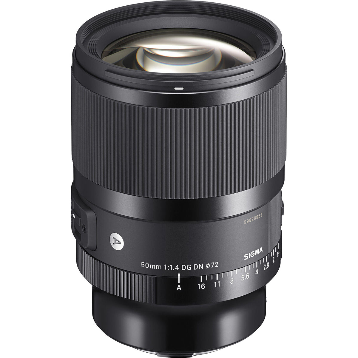 Lente Sigma 50mm f/1.4 DG DN Art - vista frontal