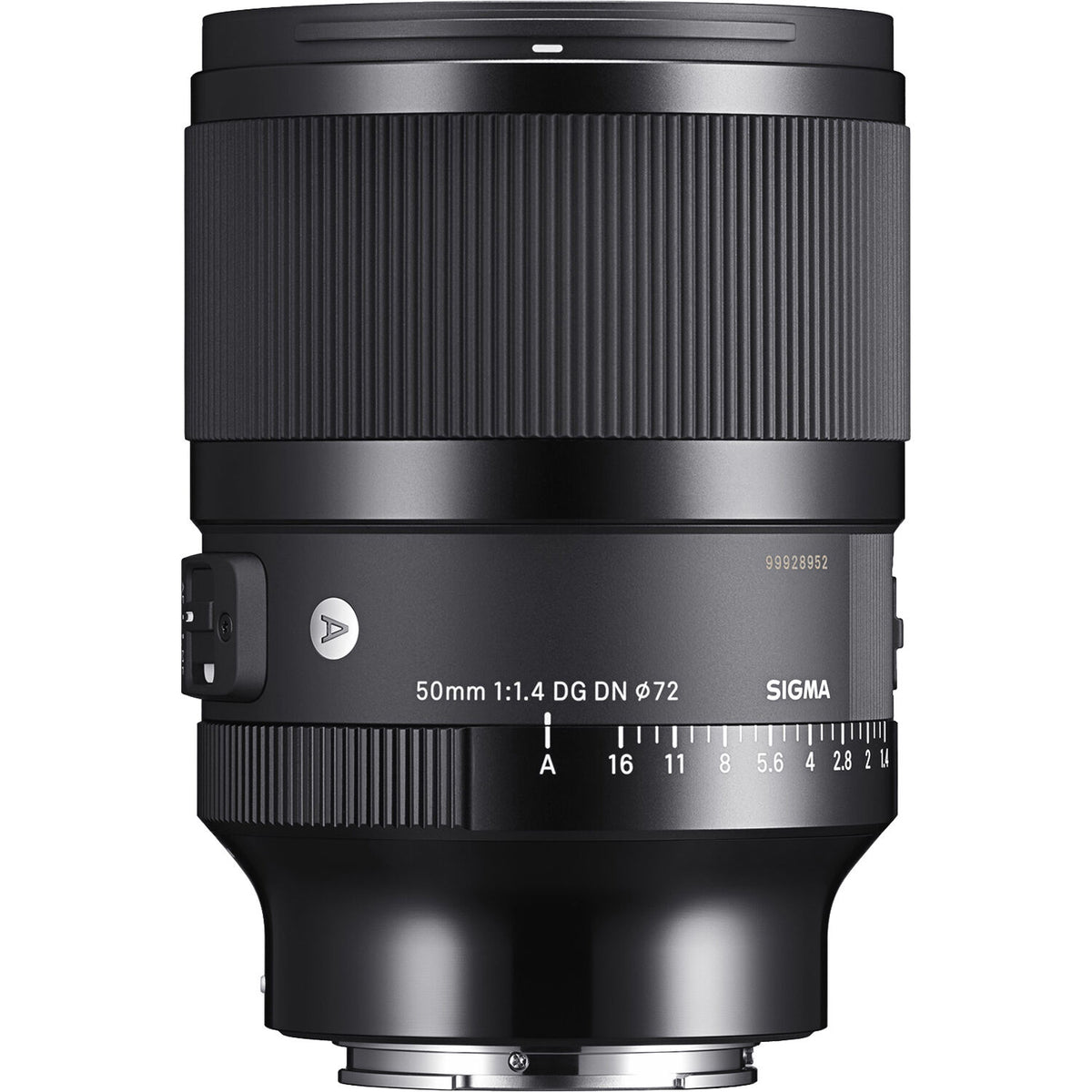 Lente Sigma 50mm f/1.4 DG DN Art - vista frontal