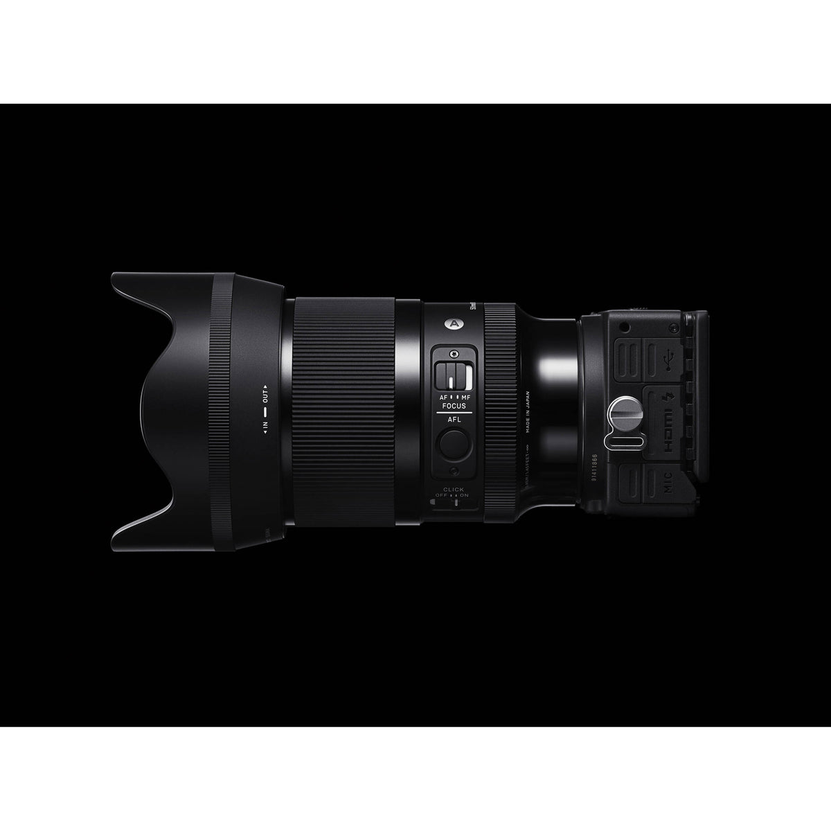 Lente Sigma 50mm f/1.4 DG DN Art - contenido de la caja
