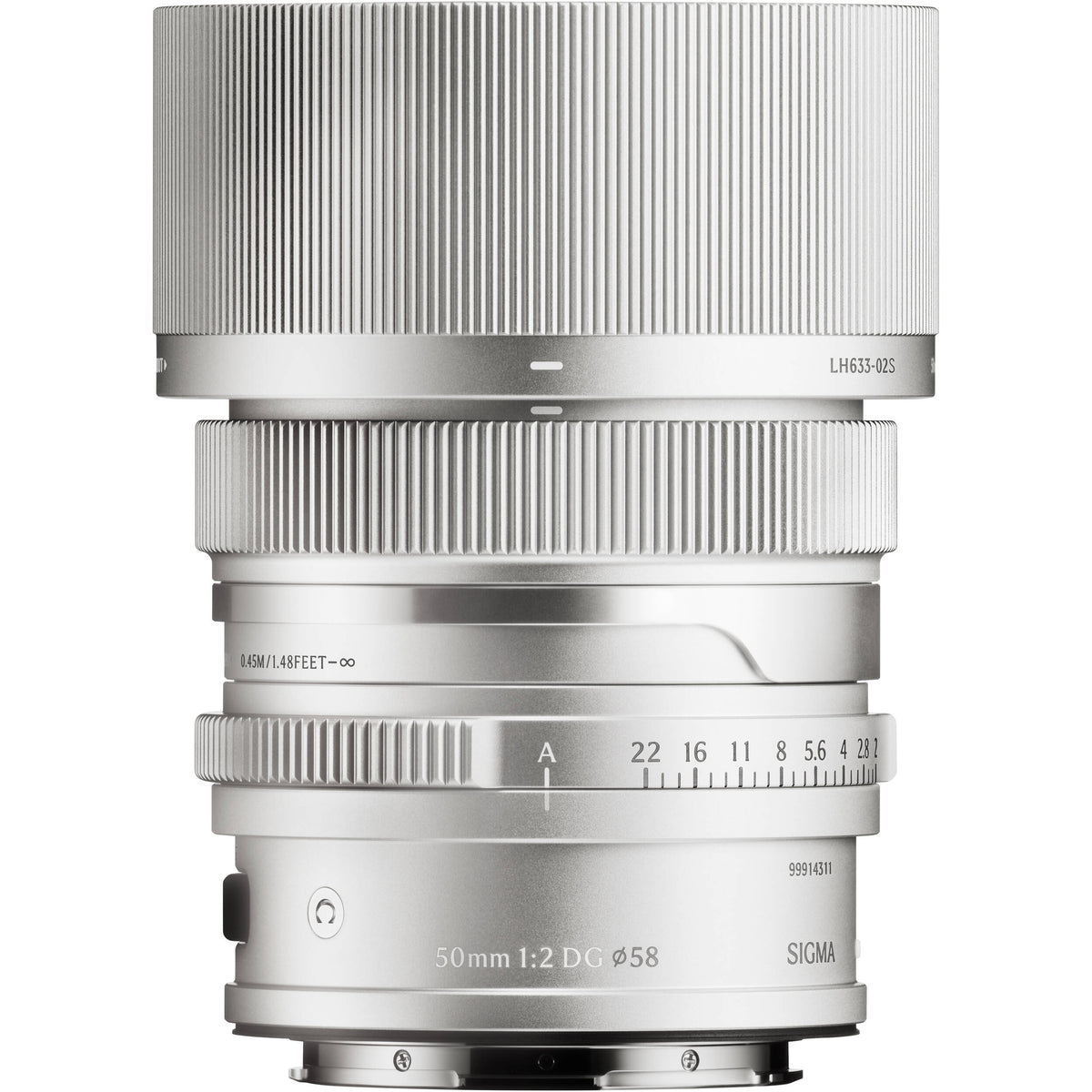 Lente Sigma 50mm f/2 DG Contemporary - vista principal