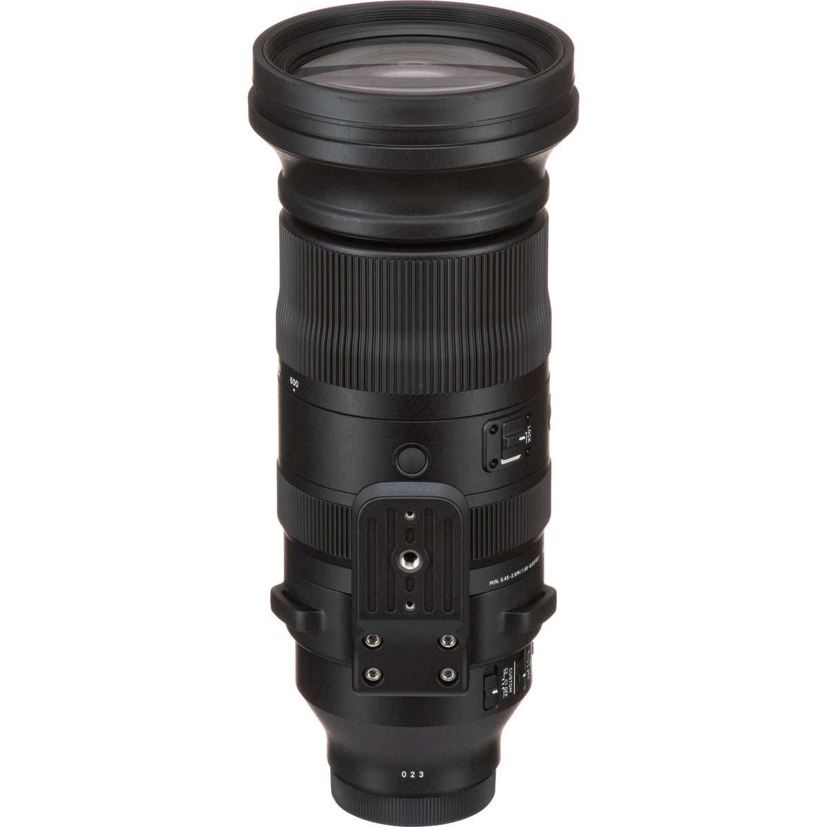 Lente Sigma 60-600mm f/4.5-6.3 DG DN OS Sports - contenido de la caja