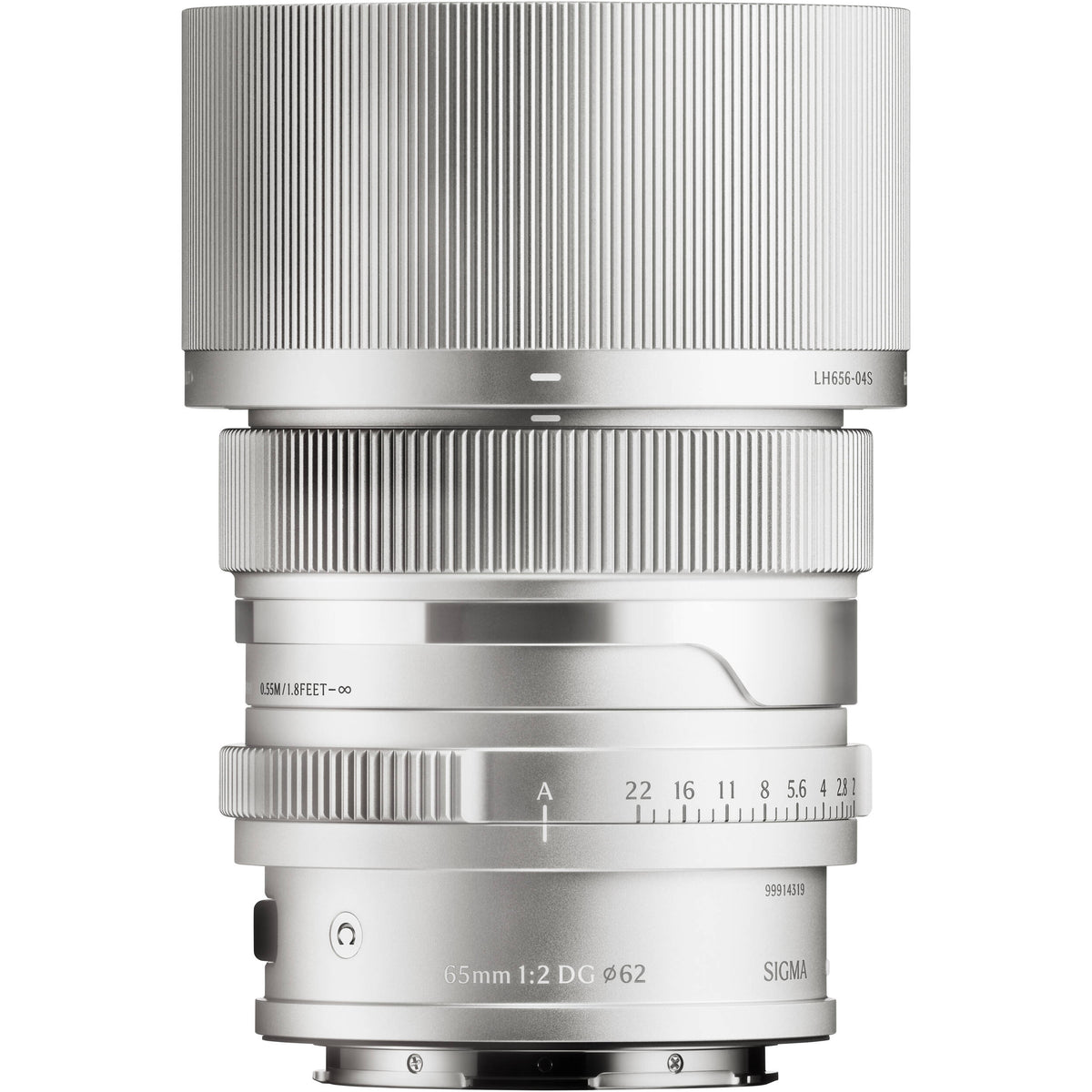 Lente Sigma 65mm f/2 DG Contemporary - vista principal