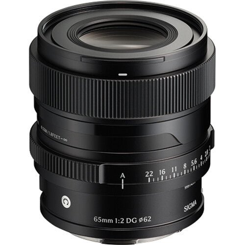 Lente Sigma 65mm f/2 DG Contemporary (Negro) - vista trasera