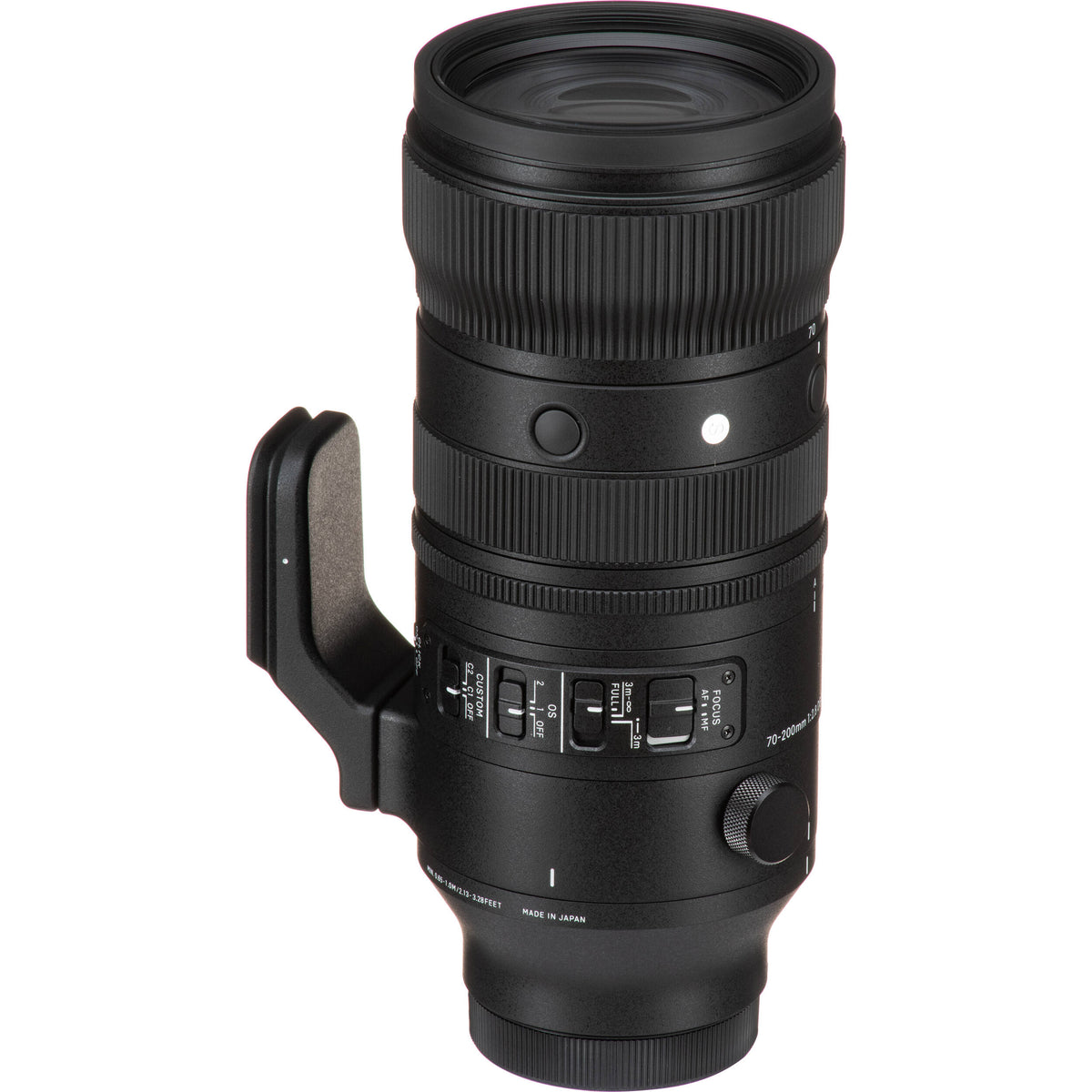 Lente Sigma 70-200mm f/2.8 DG DN OS Sports - contenido de la caja