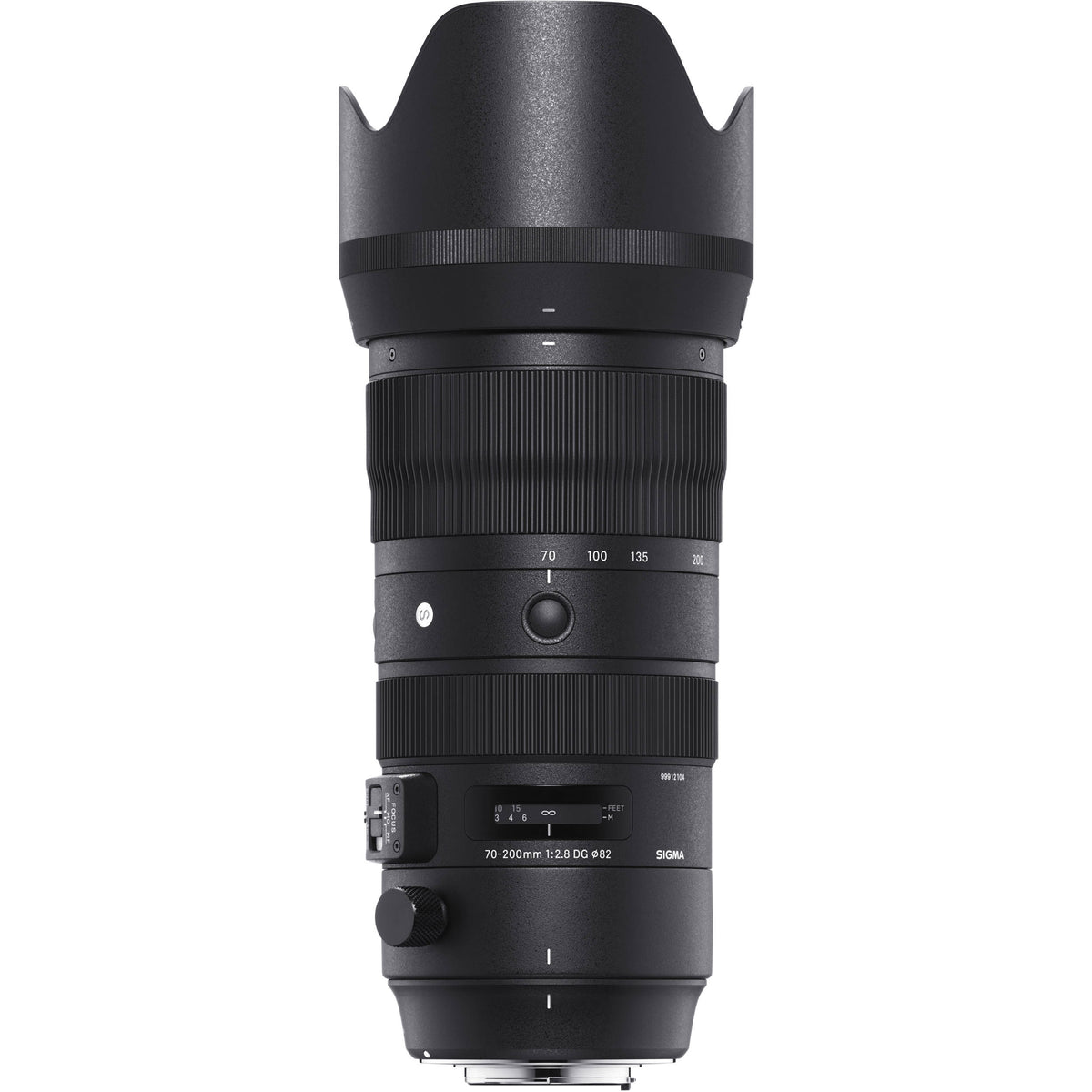 Lente Sigma 70-200mm f/2.8 DG OS HSM Sports - vista trasera