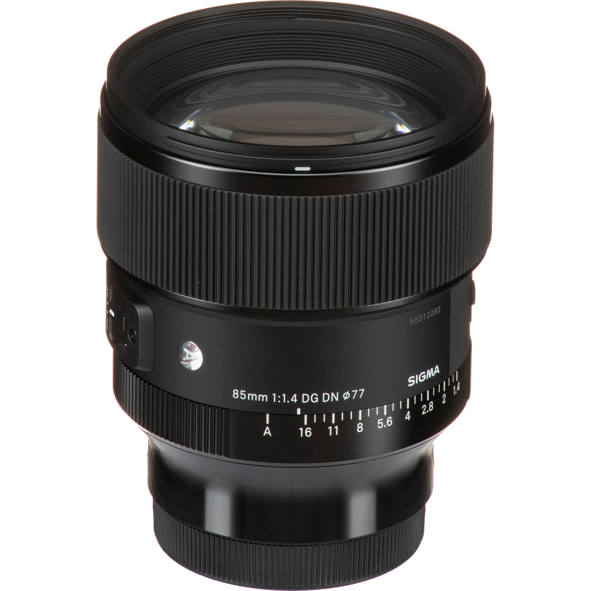 Lente Sigma 85mm f/1.4 DG DN Art - vista frontal