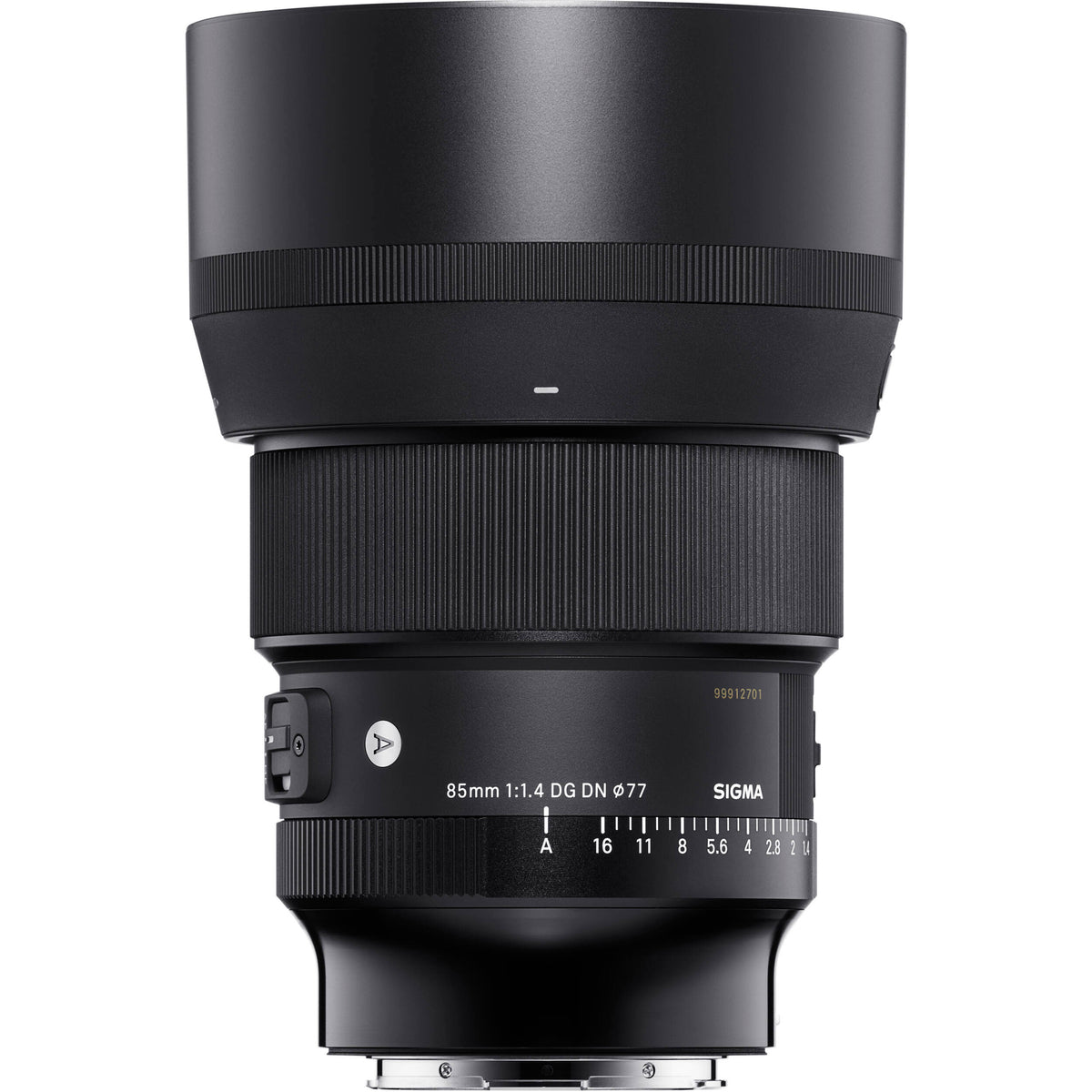 Lente Sigma 85mm f/1.4 DG DN Art - vista trasera