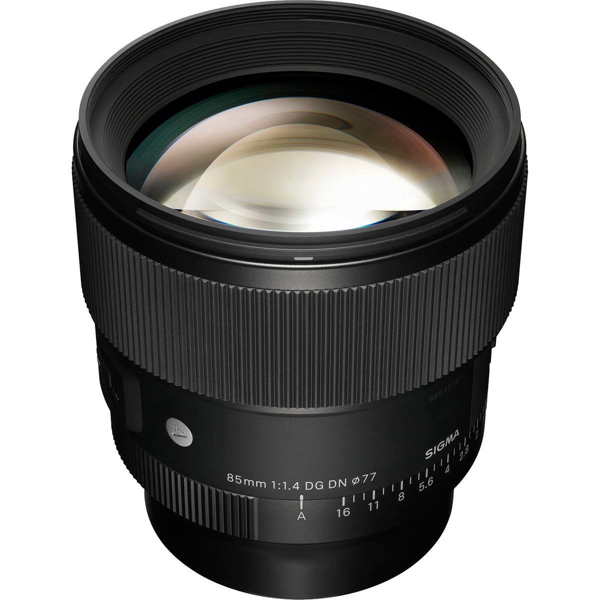 Lente Sigma 85mm f/1.4 DG DN Art - vista lateral