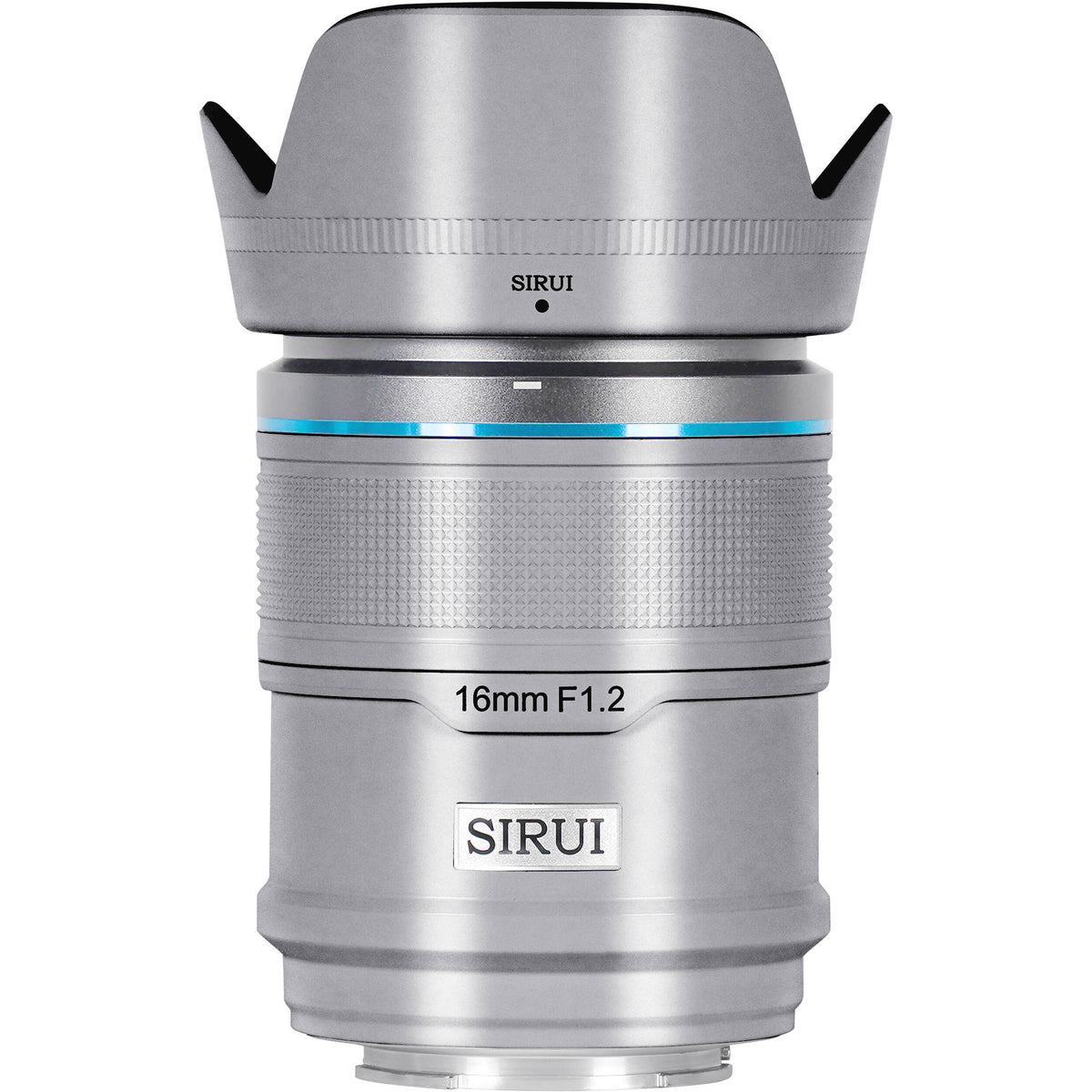 Lente Sirui Sniper 16mm f/1.2 Autofocus (Plateado) - vista principal