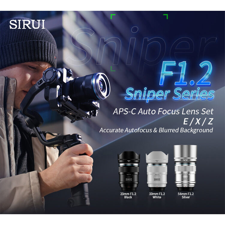 Lente Sirui Sniper 23mm f/1.2 Autofocus (Negro) - puertos y conexiones