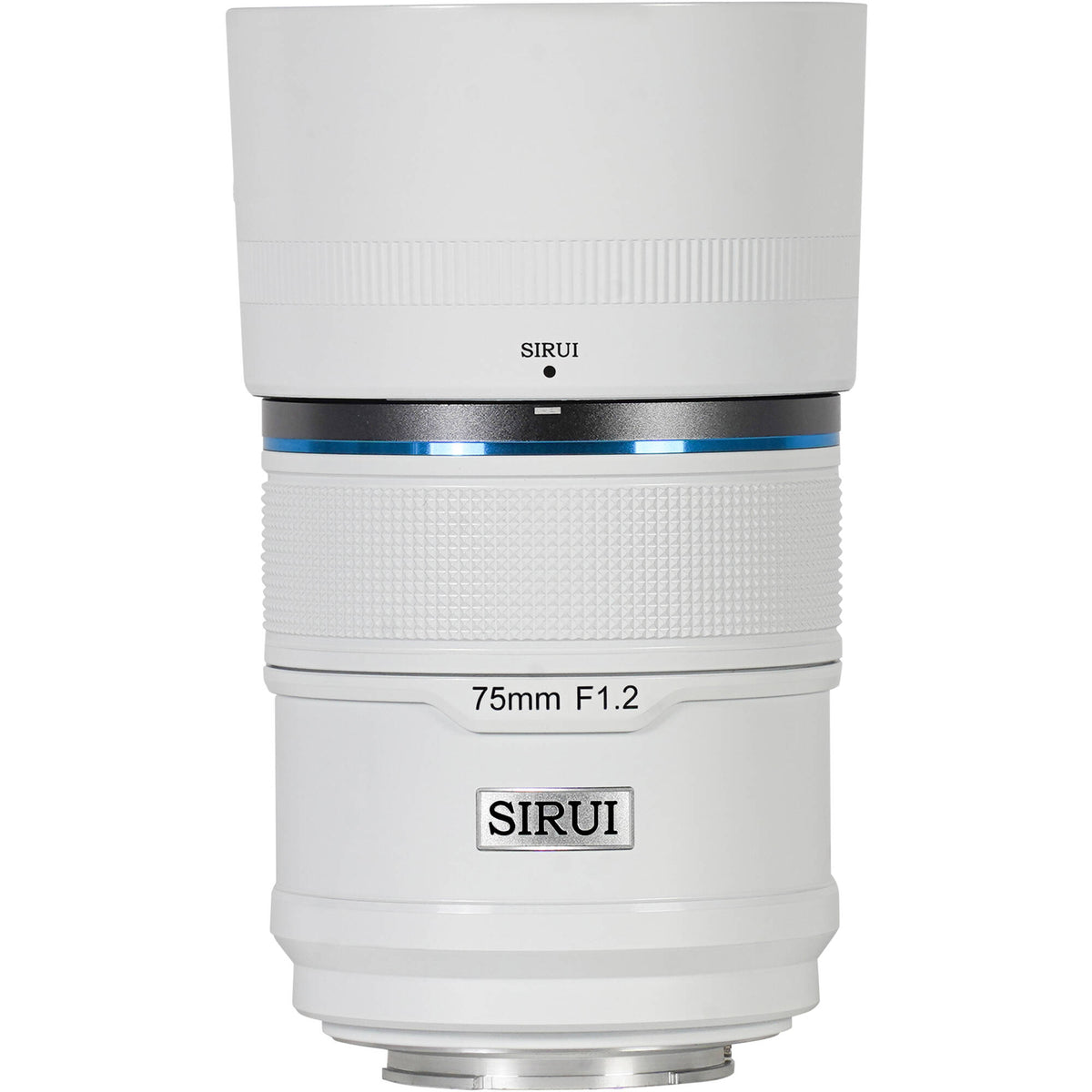 Lente Sirui Sniper 75mm f/1.2 Autofocus (Blanco) - vista principal
