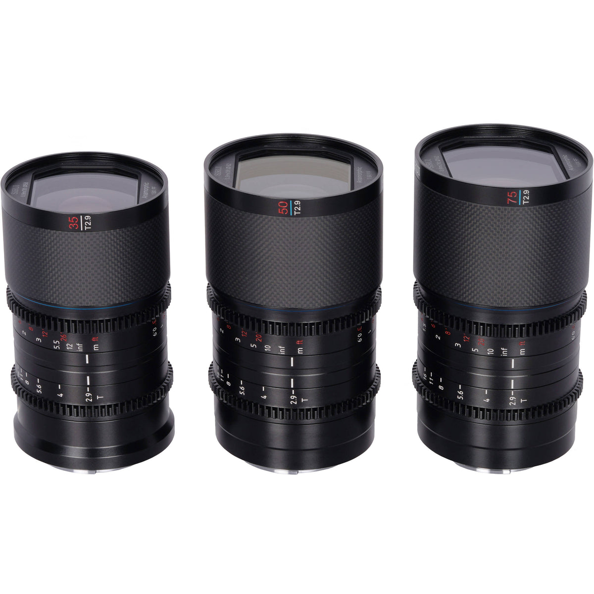 Lente Sirui Sniper f/1.2 Autofocus 3- Kit (Negro) - puertos y conexiones