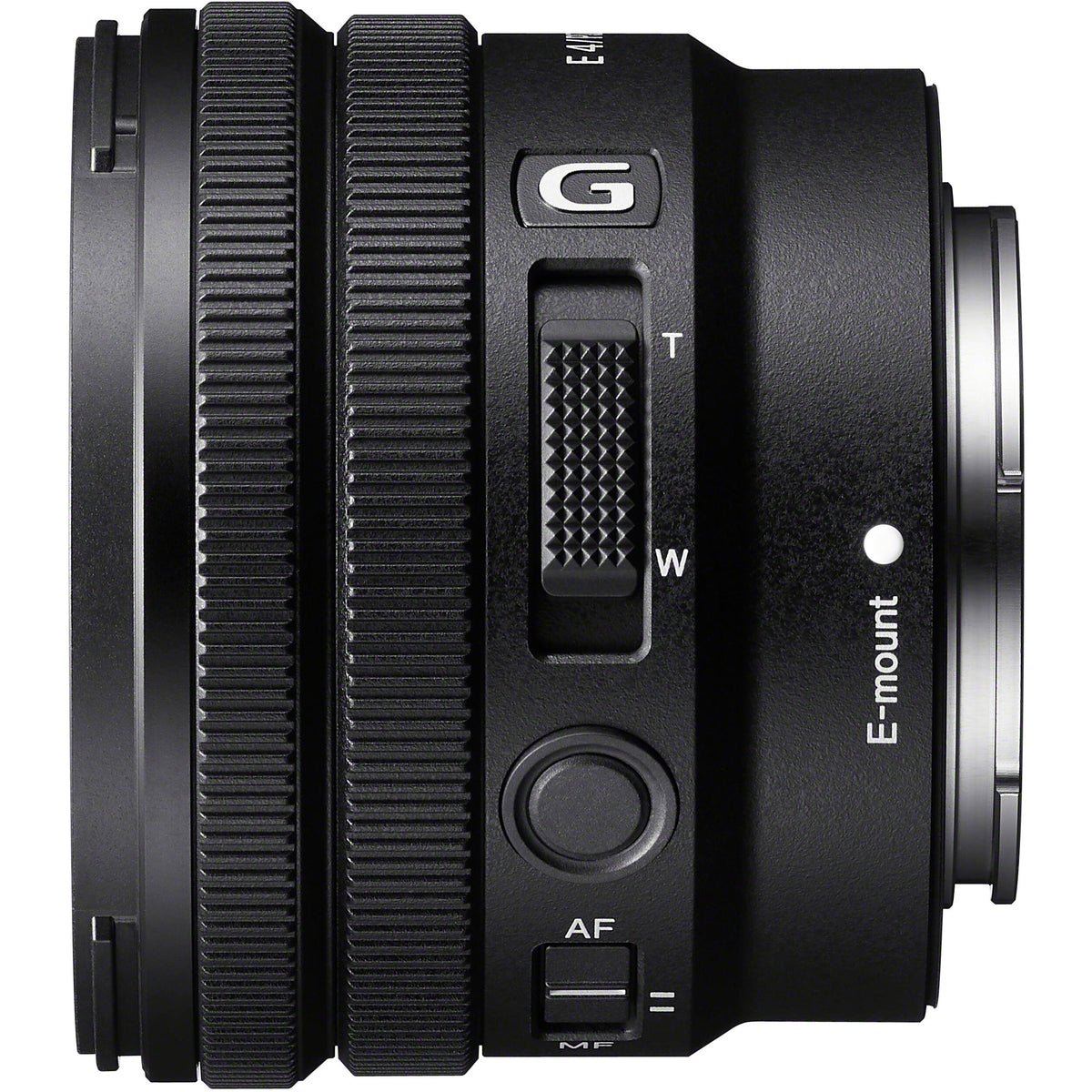 Lente Sony E 10-20mm f/4 PZ G - vista trasera