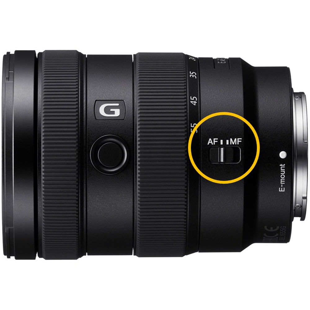 Lente Sony E 16-55mm f/2.8 G - detalle