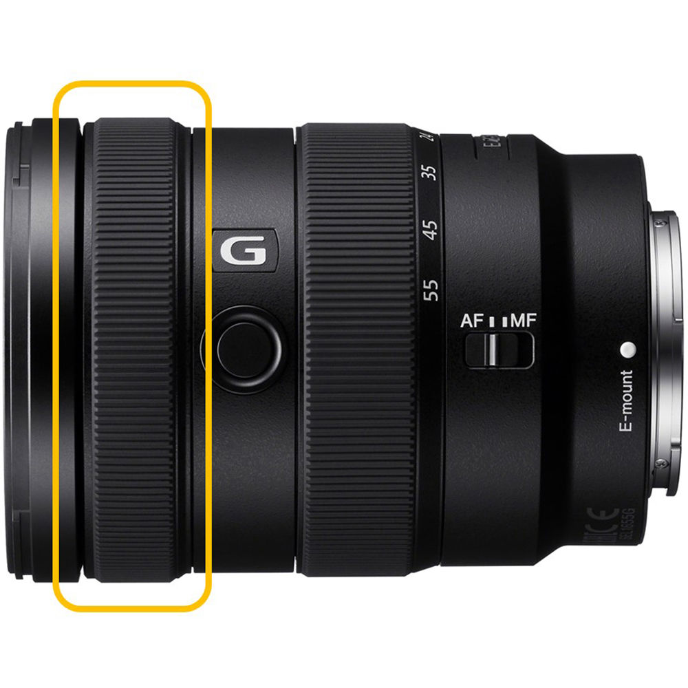 Lente Sony E 16-55mm f/2.8 G - en uso
