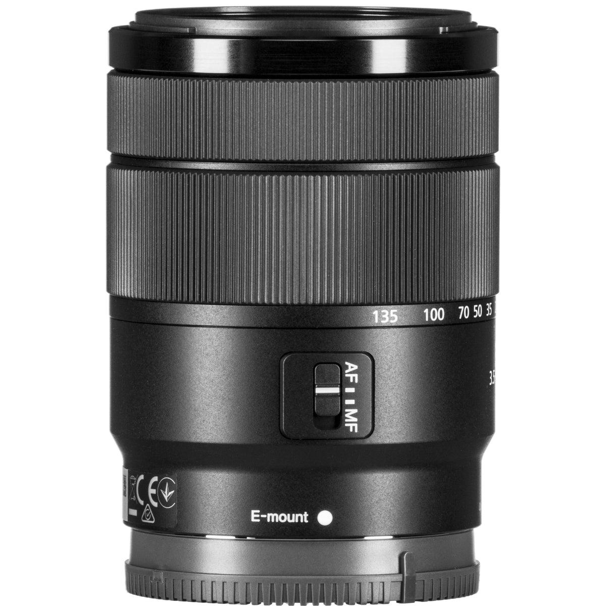 Lente Sony E 18-135mm f/3.5-5.6 OSS - detalle