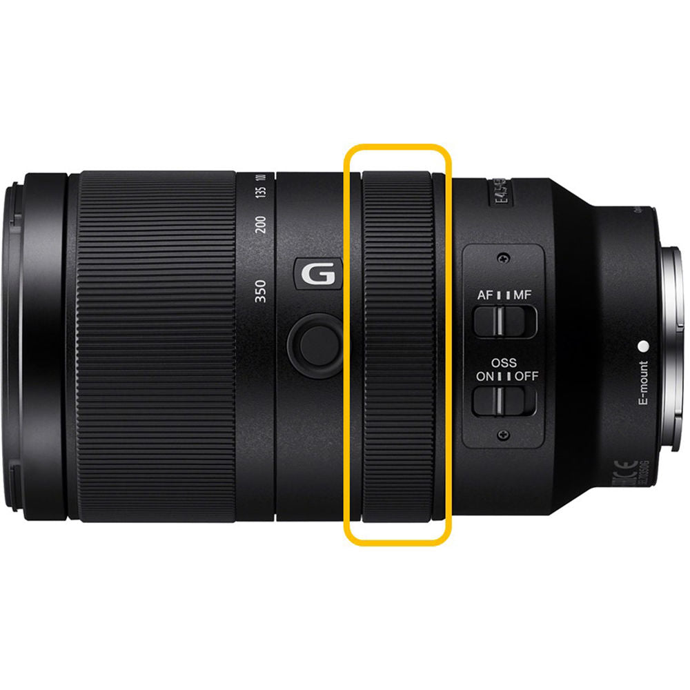 Lente Sony E 70-350mm f/4.5-6.3 G OSS - en uso
