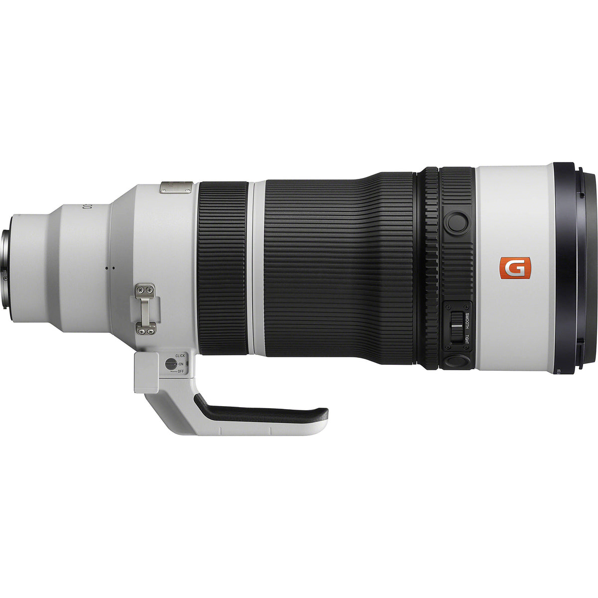 Lente Sony FE 100-400mm f/4.5 GM OSS - vista trasera