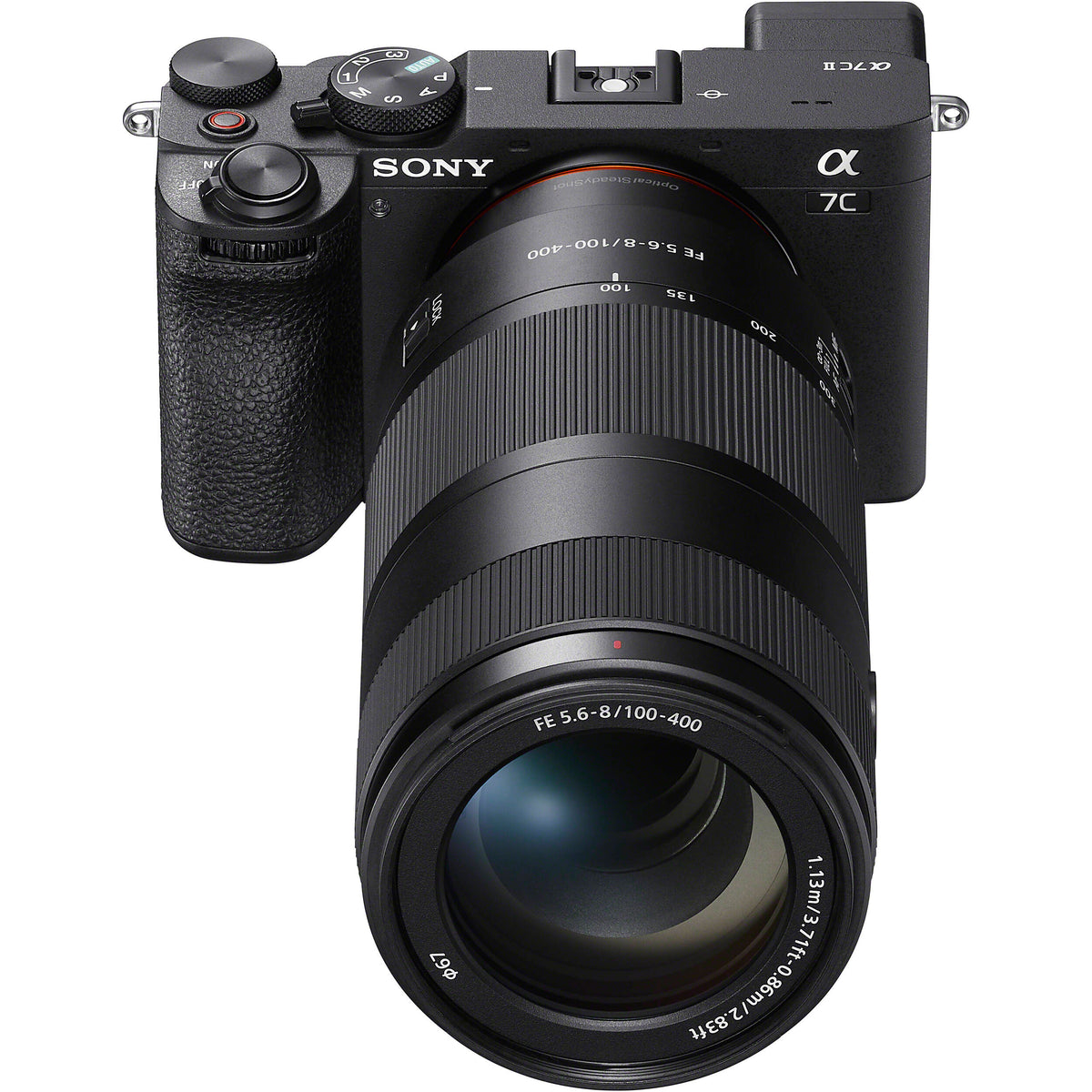 Lente Sony FE 100-400mm f/5.6-8 OSS - contenido de la caja