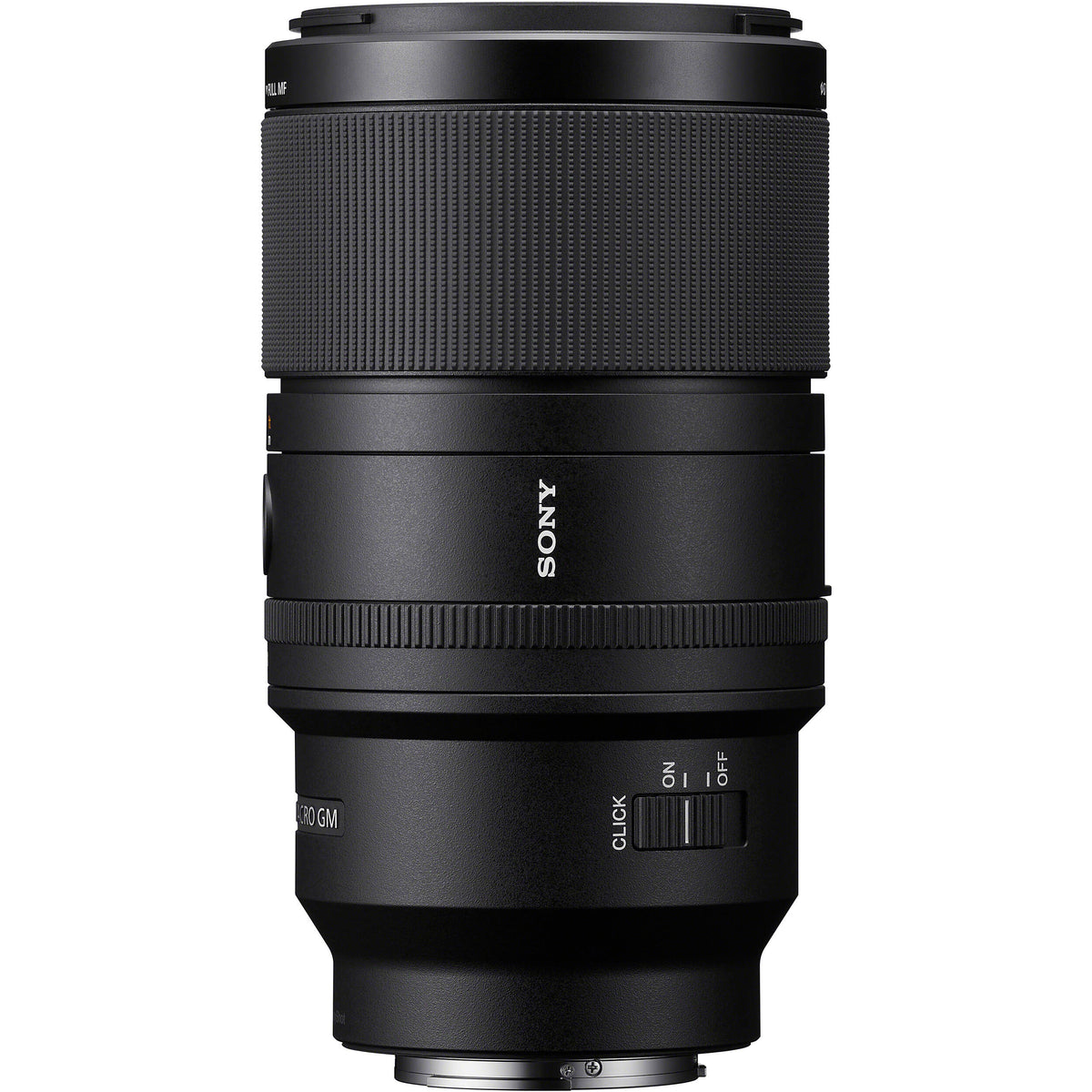 Lente Sony FE 100mm f/2.8 Macro GM - puertos y conexiones