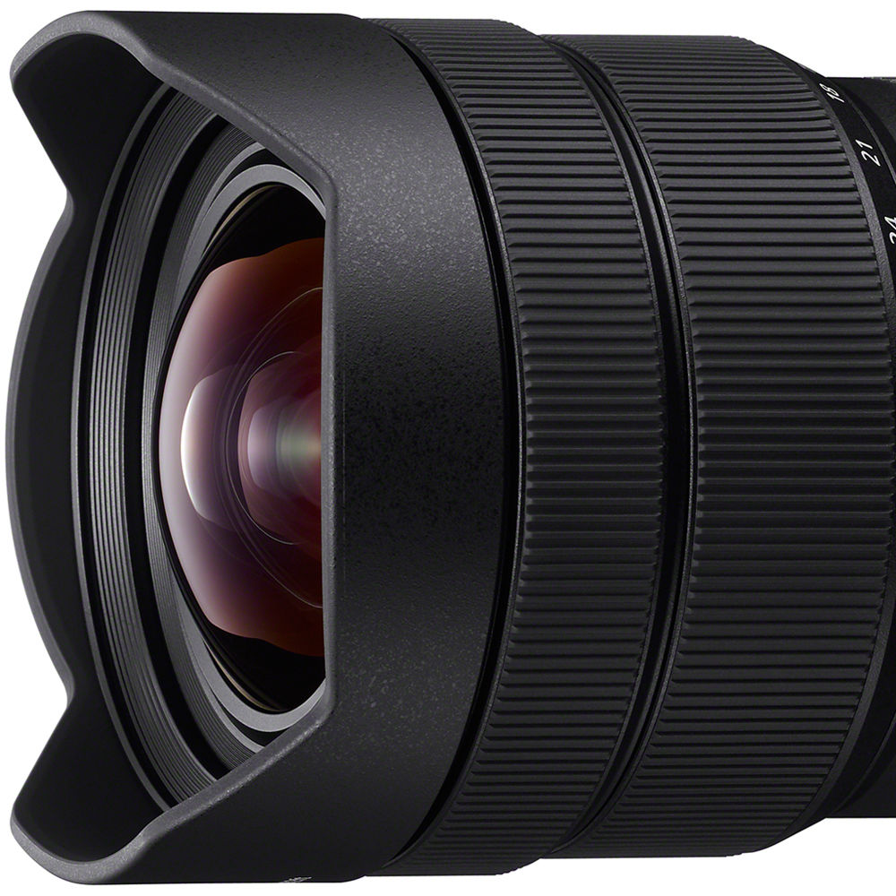 Lente Sony FE 12-24mm f/4 G - detalle