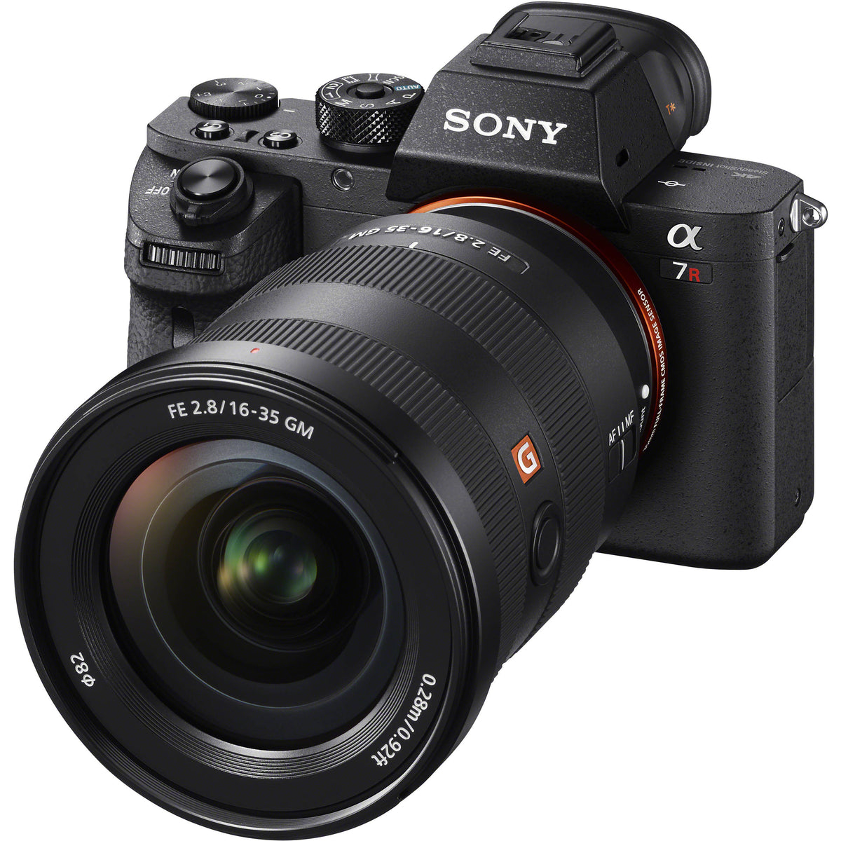 Lente Sony FE 16-35mm f/2.8 GM - vista trasera