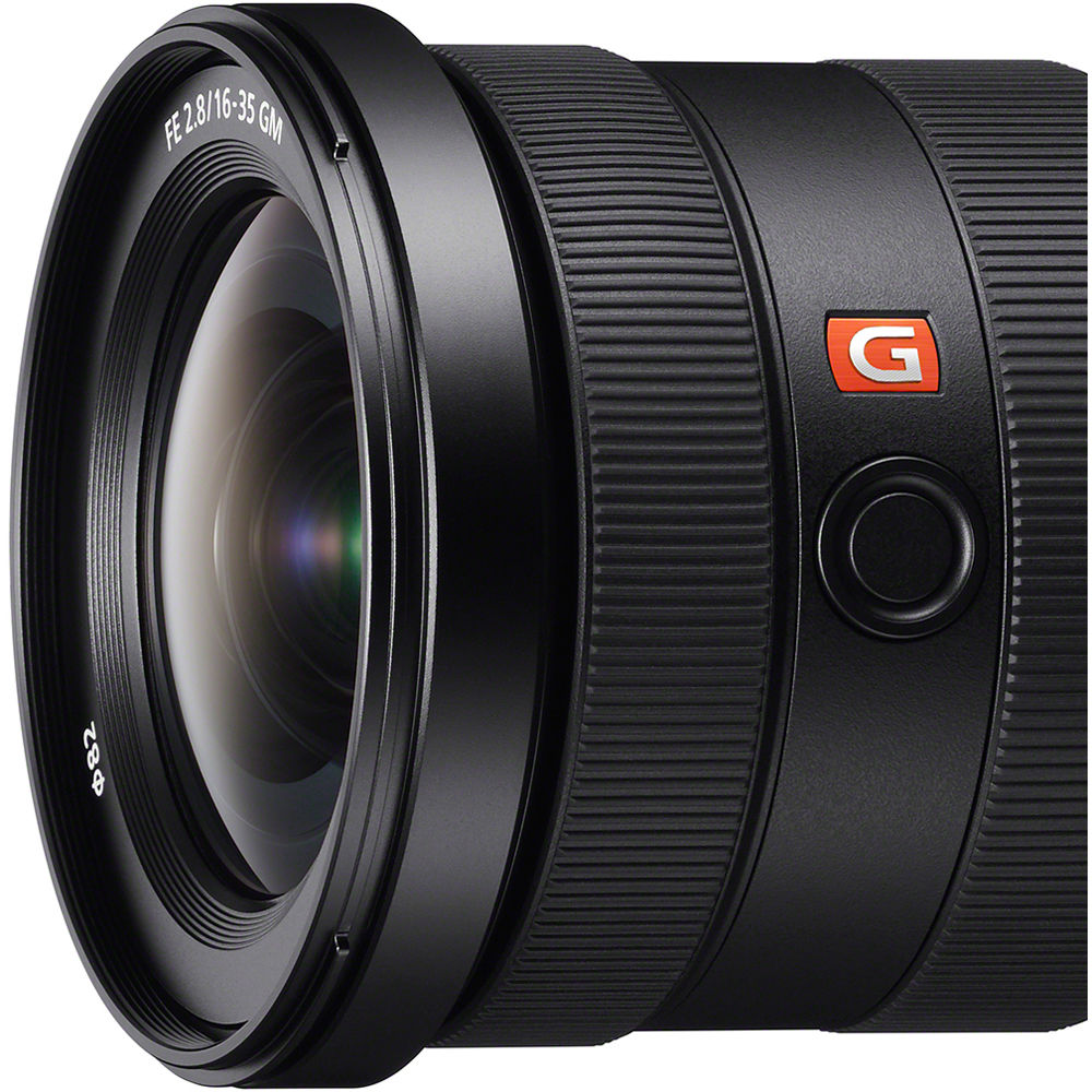 Lente Sony FE 16-35mm f/2.8 GM - contenido de la caja