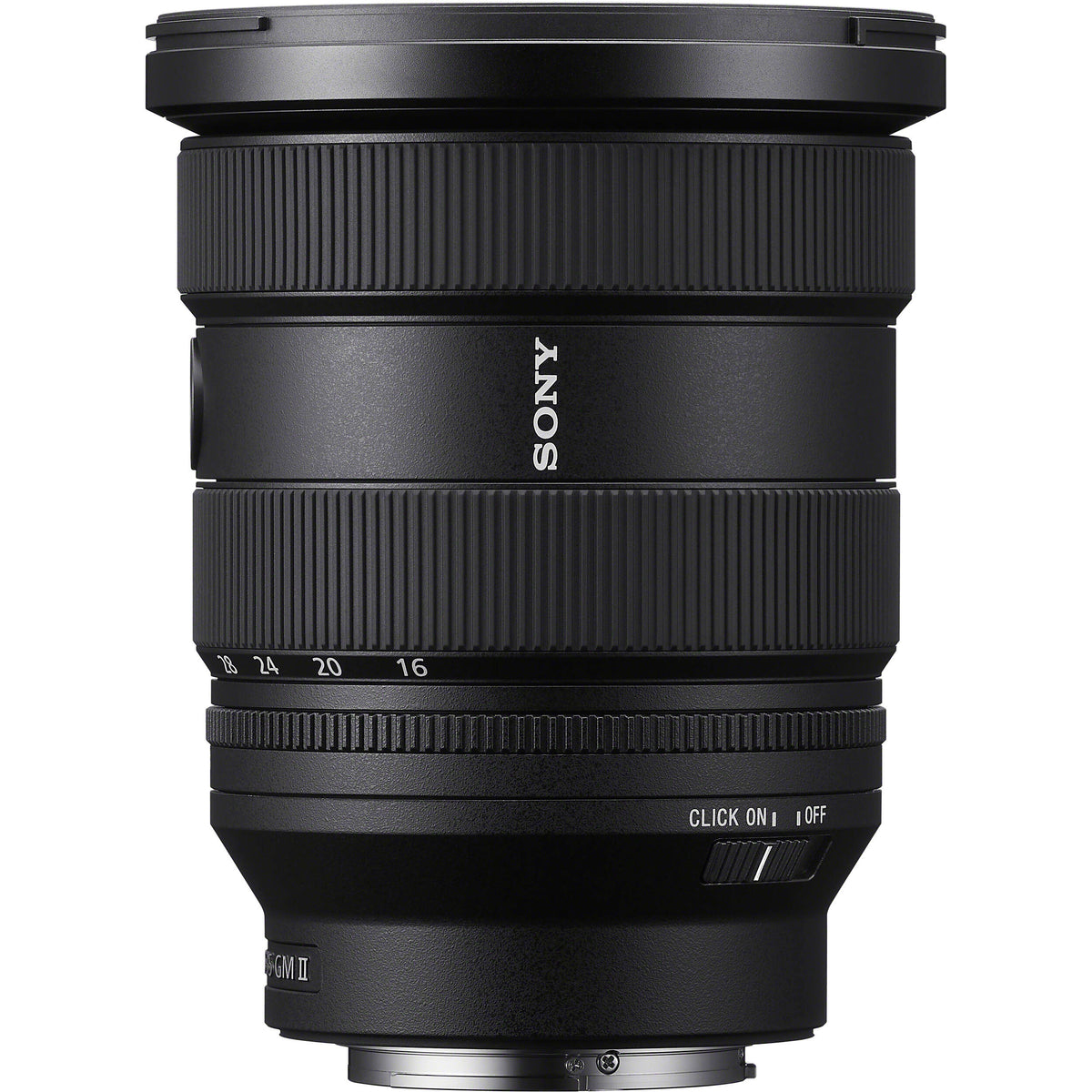 Lente Sony FE 16-35mm f/2.8 GM II - vista lateral