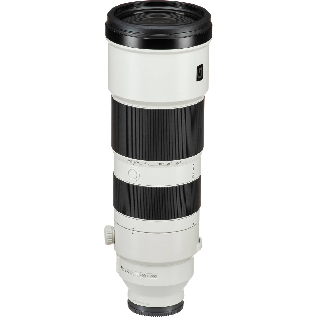 Lente Sony FE 200-600mm f/5.6-6.3 G OSS - vista trasera
