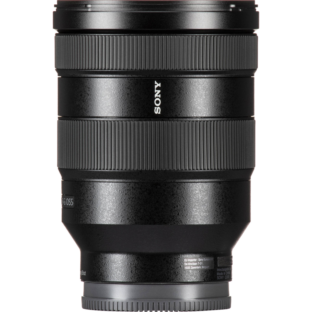 Lente Sony FE 24-105mm f/4 G OSS - vista trasera