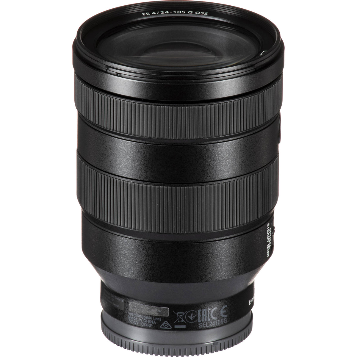 Lente Sony FE 24-105mm f/4 G OSS - contenido de la caja