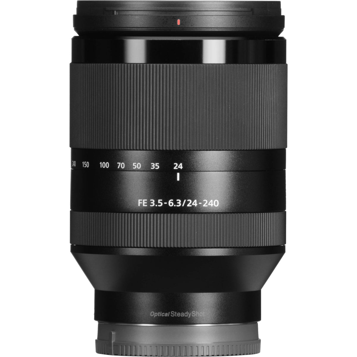 Lente Sony FE 24-240mm f/3.5-6.3 OSS - vista trasera