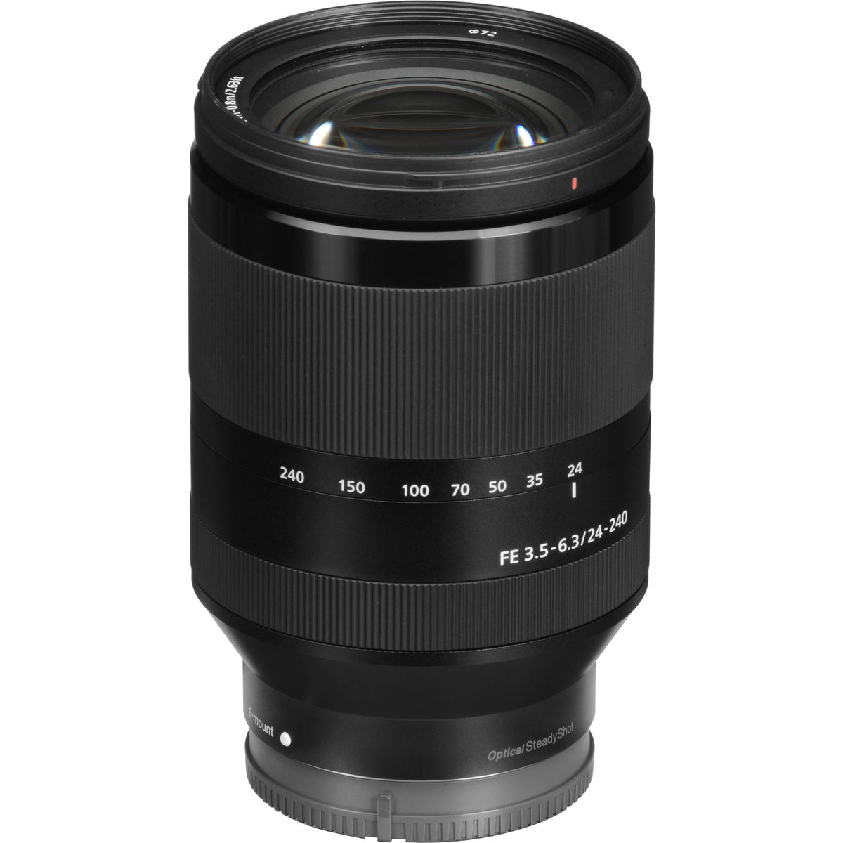 Lente Sony FE 24-240mm f/3.5-6.3 OSS - contenido de la caja