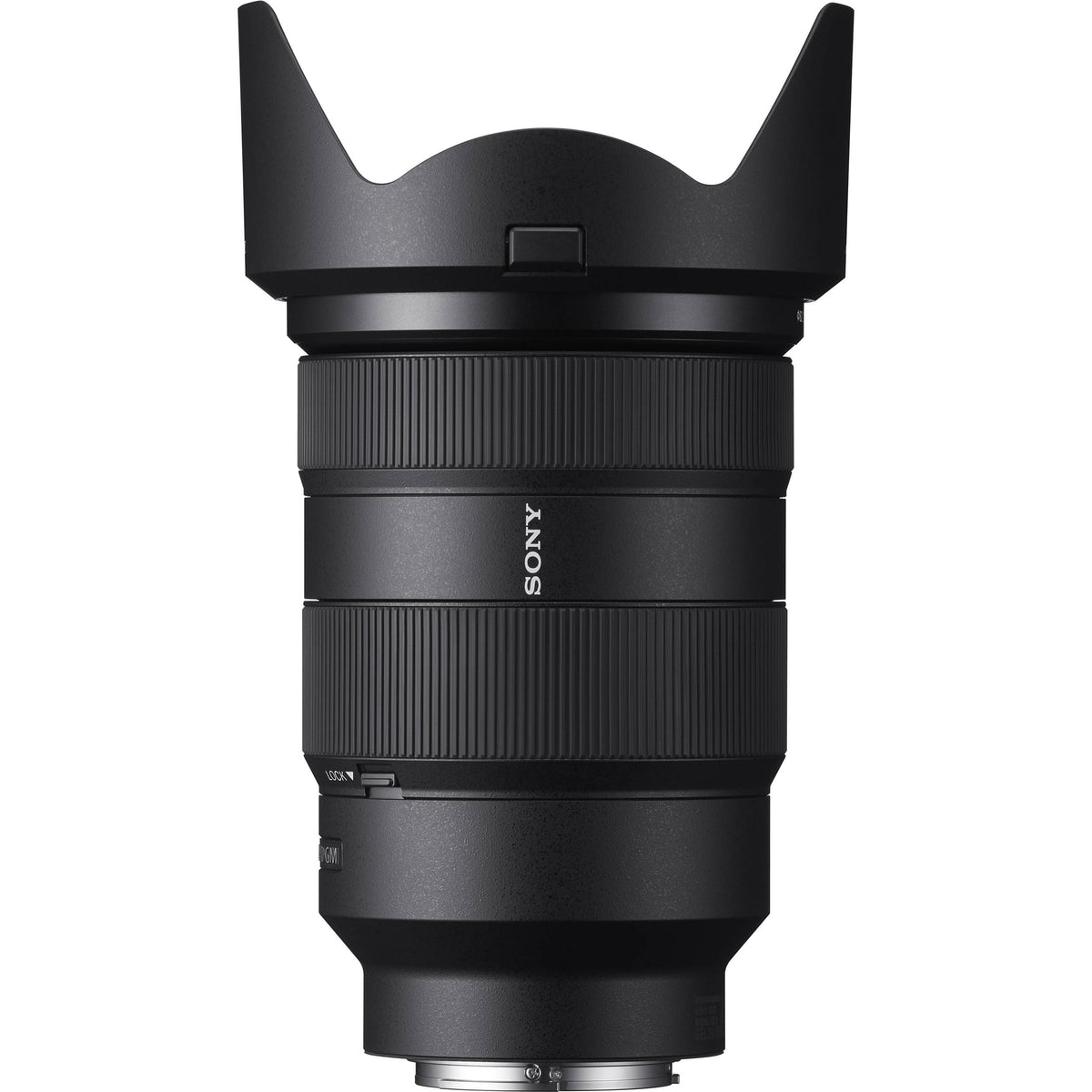 Lente Sony FE 24-70mm f/2.8 GM - vista lateral