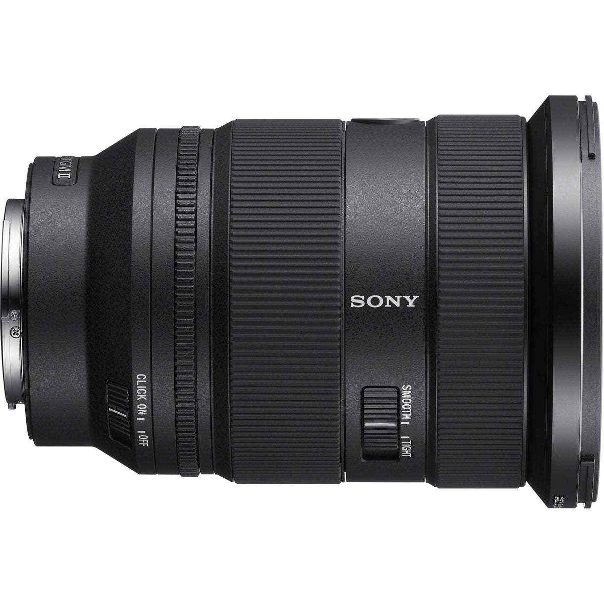 Lente Sony FE 24-70mm f/2.8 GM II - puertos y conexiones