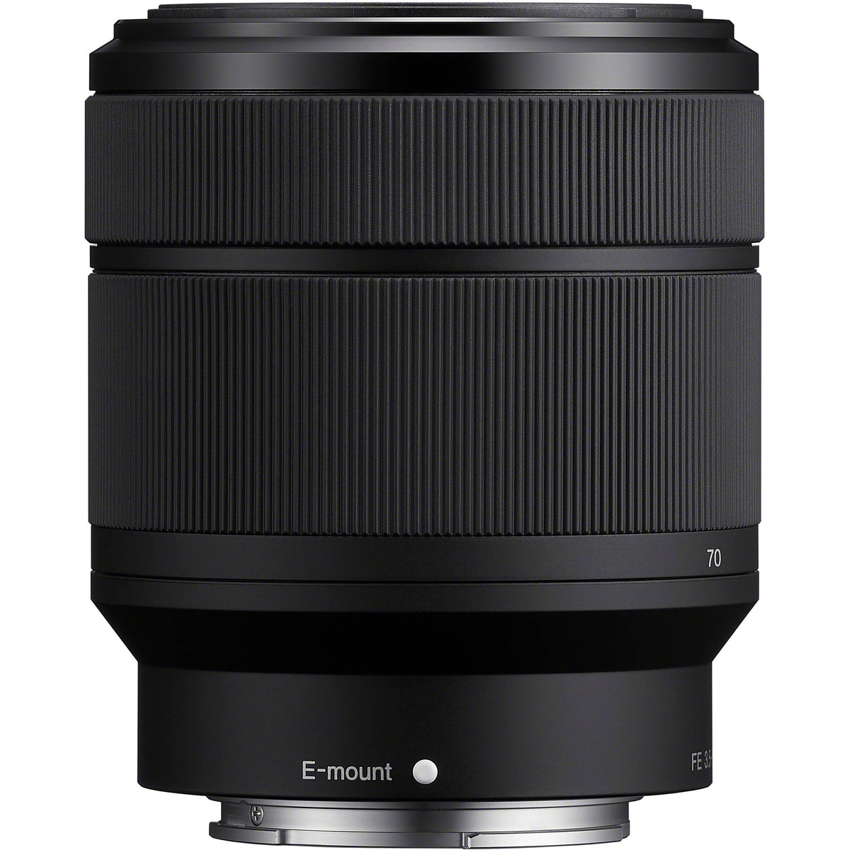 Lente Sony FE 28-70mm f/3.5-5.6 OSS II - vista frontal